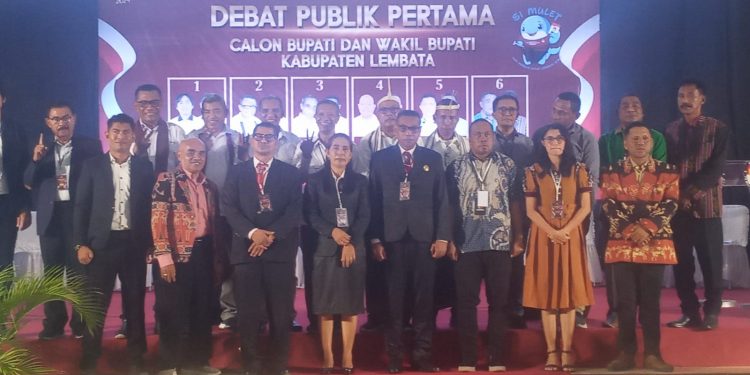 Ketua KPU Lembata : Debat Publik Forum Paslon Perkenalkan Visi Misi