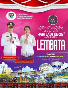 25 Tahun Otonomi Lembata : “Taan Tou Lembata Maju Berkelanjutan”