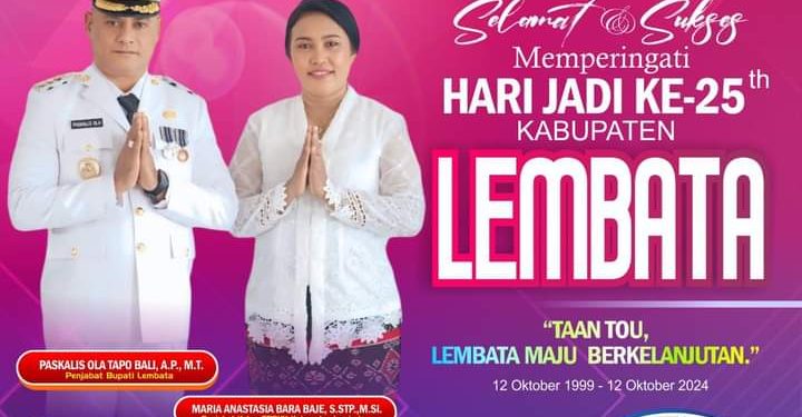 25 Tahun Otonomi Lembata : “Taan Tou Lembata Maju Berkelanjutan”