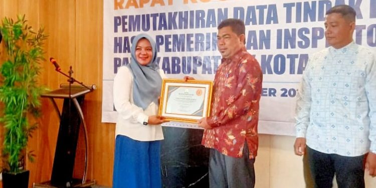 Aceh Barat Raih Peringkat Pertama Tindak Lanjut Temuan Inspektorat Aceh