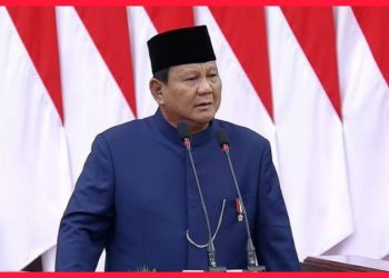 Pidato Prabowo Saat Pelantikan Presiden RI