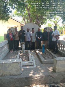 Cawabup Lembata Polce Ruing Ziarah ke Makam Pencetus Abdul Salam Sarabiti