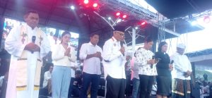 Doa Bersama Kampanye Akbar Paket JOSS Untuk Korban Lewotobi dan Dukung Paket JOSS Menjelang Pilkada .