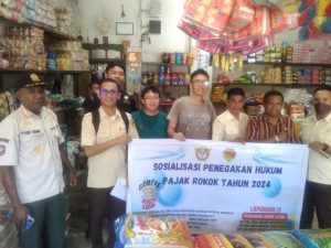 Sosialisasi Penegakan Hukum Pajak Rokok Tahun 2024 di Kabupaten Sikka