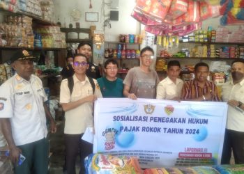 Sosialisasi Penegakan Hukum Pajak Rokok Tahun 2024 di Kabupaten Sikka