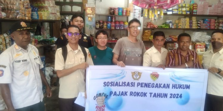 Sosialisasi Penegakan Hukum Pajak Rokok Tahun 2024 di Kabupaten Sikka
