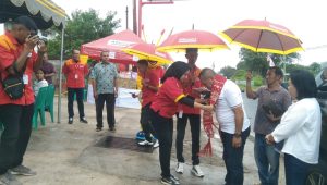 Sekda Flotim Petrus Pedo Maran Apresiasi Gerai Pertama Alfamart di Kota Larantuka