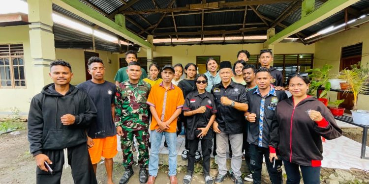 Pencak Silat Persaudaraan Setia Hati Terate Cabang Batam Bantu Korban Erupsi Lewotobi