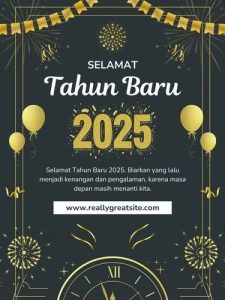 Penuh Harapan Dalam Tradisi dan Resolusi Tahun Baru