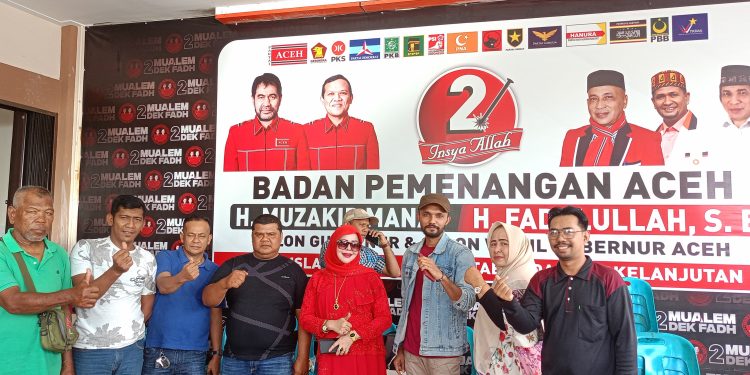 Badan Pemenangan Aceh Gelar Upacara Pesijuek dan Santunan Aneuk Yatim