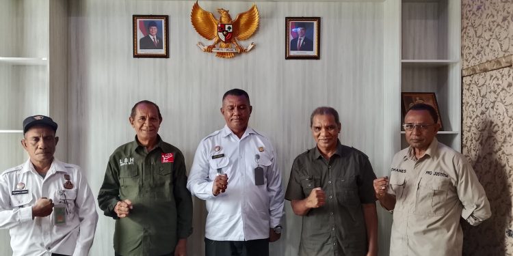 LBH Surya NTT Perwakilan Lembata Audensi Kalapas Kerjasama Pendampingan Hukum Warga Binaan