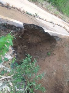 Jalan Puukungu – Maukaro Nyaris Putus Akibat Longsor, Ansel Minta Dinas PU Ende Tangani