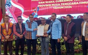 KPU Tetapkan Melki-Johni Gubernur dan Wakil Gubernur NTT Terpilih