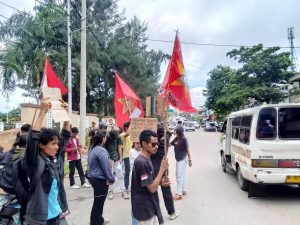 Liga Mahasiswa Nasional Untuk Demokrasi Eksekutif Kota Kupang Desak Kapolda NTT Proses Pelaku Kekerasan Seksual Terhadap AB