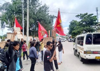 Liga Mahasiswa Nasional Untuk Demokrasi Eksekutif Kota Kupang Desak Kapolda NTT Proses Pelaku Kekerasan Seksual Terhadap AB