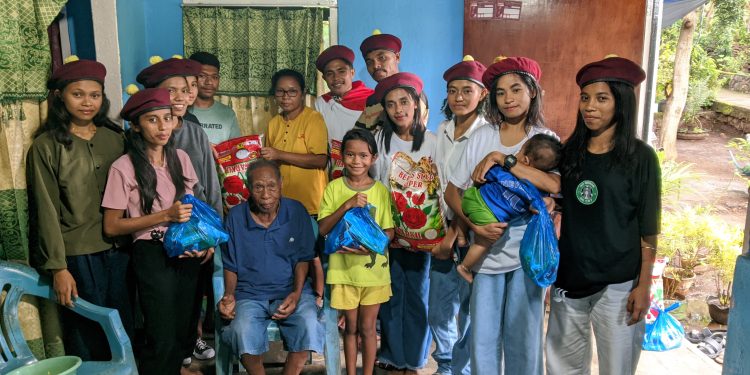 Anggota Baru PMKRI Larantuka Gelar Aksi Sosial Usai dilantik