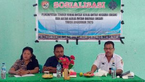 Disnakertrans Sikka Gencar Sosialisasi AKAN dan AKAD di Empat Desa