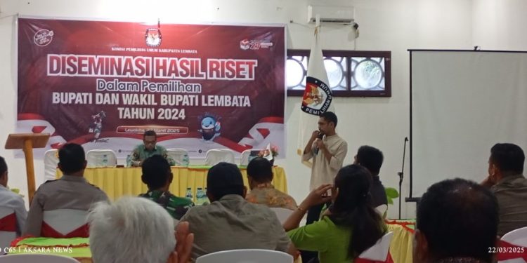 KPU Lembata Gandeng Undana Riset Partisipasi Pemilih Pilkada 2024