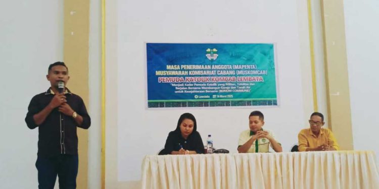 Gaspar Sio Apelaby Pimpin Pemuda Katolik Lembata