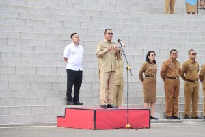 Gubernur NTT Melki Laka Lena Pimpinan Apel Lingkup Pemprov NTT, Kecam Keras Tindakan KKB