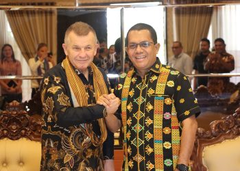 Gubernur NTT Melki Terima Audiensi Konsul Kehormatan Polandia