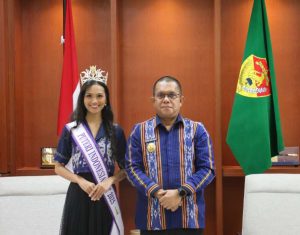 Gubernur Melki Dukung Elisa Benedicta, Finalis Putri Indonesia dari NTT