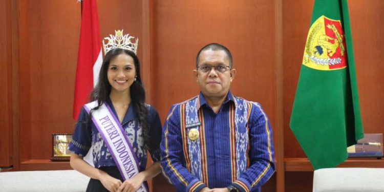 Gubernur Melki Dukung Elisa Benedicta, Finalis Putri Indonesia dari NTT