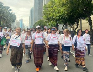 Forum Perempuan Diaspora NTT Jakarta Gelar Pawai Budaya, Tolak Kekerasan Perempuan dan Anak