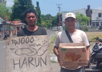 “Gerakan 1000 Rupiah Untuk Harun, Korban Penganiayaan Desa Normal”