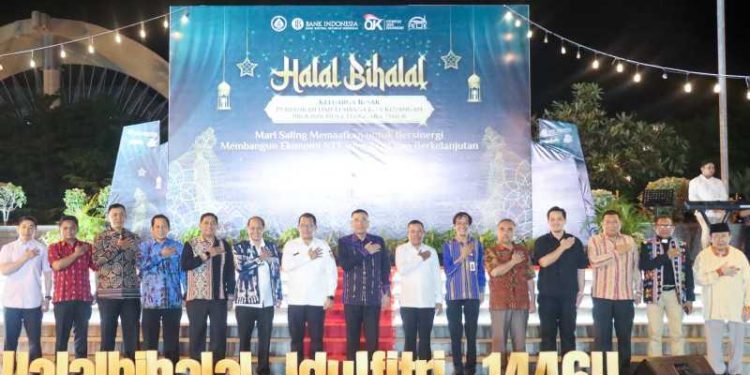 Halal Bihalal Bank Indonesia : Gubernur NTT Ajak Pemangku Kepentingan Majukan Ekonomi Daerah