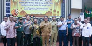 Gubernur Melki dan Wagub Asadoma Hadiri Halal Bihalal 1446H/2025 M Pemprov. NTT dan ASN Muslim Lingkup Pemprov. NTT