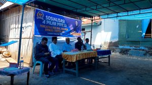 Julie Sutrisno Laiskodat Teguhkan Komitmen Kebangsaan Lewat Sosialisasi Empat Pilar di Lamahala Jaya