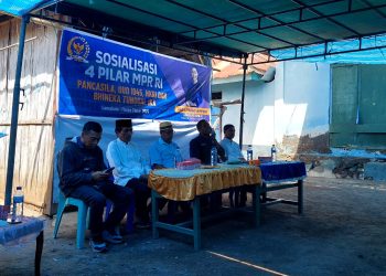 Julie Sutrisno Laiskodat Teguhkan Komitmen Kebangsaan Lewat Sosialisasi Empat Pilar di Lamahala Jaya