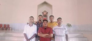 Orang Muda Katolik Paroki St. Arnoldus Janssen Waikomo Gelar “Drama Tablo”, Kisah Sengsara Yesus