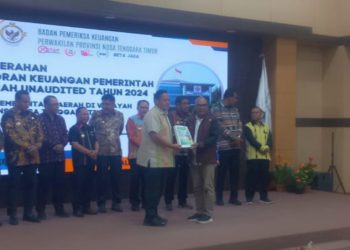 Pemkab Lembata Pertahankan Opini WTP : Serah LKPD 2024 ke BPK RI Perwakilan NTT