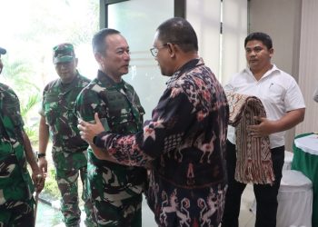 Gubernur NTT Sambut Kunjungan Pangdam IX Udayana,  Mayjen TNI Piek Budyakto