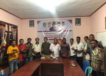 Wakil Ketua Umum Pejuang Pedagang Indonesia Raya (PAPERA) , Kunjungi Pengurus Gerindra Lembata