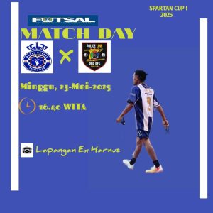 Club Futsal Royal Rovers Siap Kejutan di Turnamen Spartan Cup Edisi ke-1