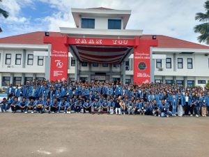 Wabup Nasir : Masyarakat Adalah Universitas Sejati, Sambut 254 Mahasiswa Unwira KKBM di Lembata