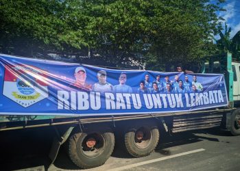 Pawai Sambut Pasukan Sembur Paus, Persebata di Kota Kupang, Menggema