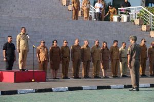 Wagub NTT Pimpin Apel ASN : Tidak Disiplin Kerja, Potong Tunjangan Penghasilan Pegawai 