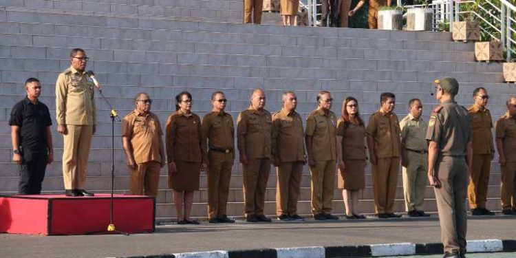 Wagub NTT Pimpin Apel ASN : Tidak Disiplin Kerja, Potong Tunjangan Penghasilan Pegawai 