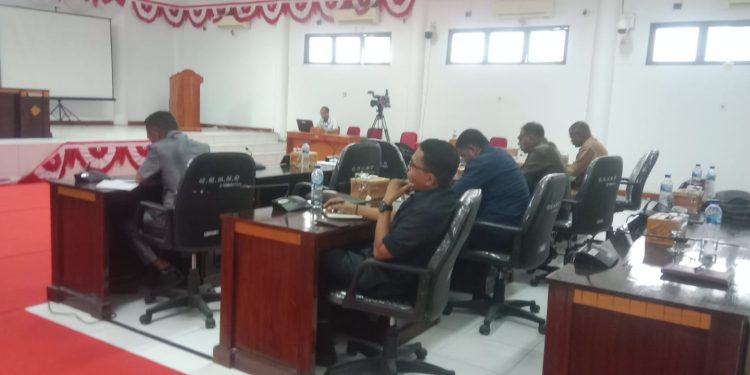 DPRD Lembata Rapat Kerja Bersama Direktur Perusahaan PDAM Lembata