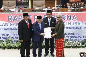 Pemprov NTT Raih Opini WTP 10 Tahun dari BPK RI