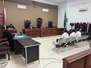 Sidang Tiga Terdakwa diduga Korupsi Dana Desa di Lembata