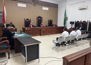 Sidang Tiga Terdakwa diduga Korupsi Dana Desa di Lembata