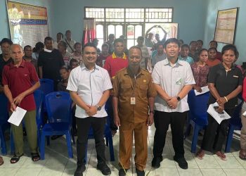 BPJS Ketenagakerjaan Sikka Sosialisasi Jaminan Sosial Kepada Masyarakat Desa Nirangkliung 