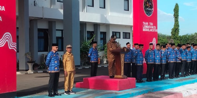 Bupati Kanis Serahkan SK CPNSD Lembata Tegaskan Jangan Terprovokasi dengan Media Sosial