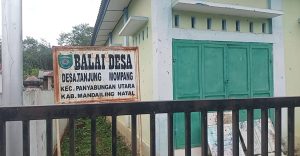 Miris! Kantor Desa dan Posyandu di Tanjung Mompang Mandailing Natal Tanpa Fungsi Pelayanan