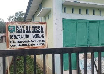 Miris! Kantor Desa dan Posyandu di Tanjung Mompang Mandailing Natal Tanpa Fungsi Pelayanan